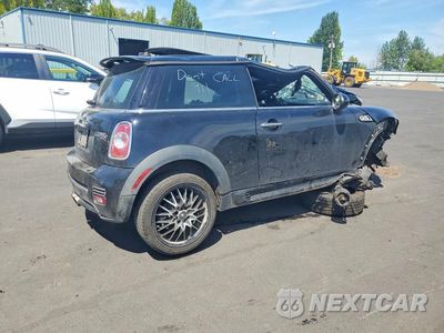 Trzecie zdjęcie samochodu z tyłu: 2012 MINI COOPER S VIN:WMWSV3C50CTY26902 - miniatura