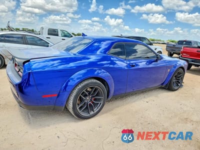 Trzecie zdjęcie samochodu z tyłu: 2020 DODGE CHALLENGER R/T SCAT PACK VIN:2C3CDZFJ8LH148259 - miniatura