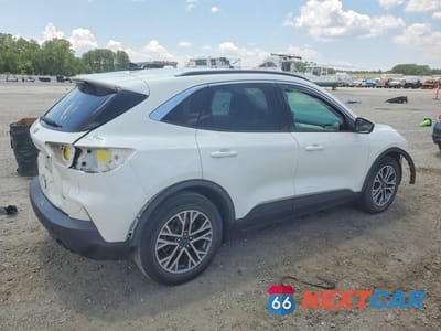 Trzecie zdjęcie samochodu z tyłu: 2020 FORD ESCAPE SEL VIN:1FMCU0H67LUA22144 - miniatura