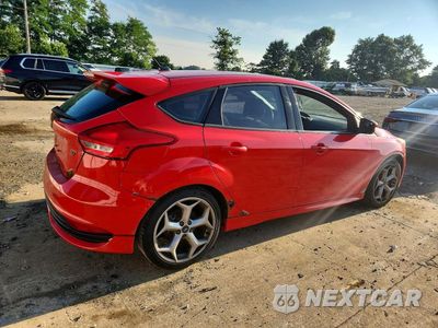 Trzecie zdjęcie samochodu z tyłu: 2017 FORD FOCUS ST VIN:1FADP3L94HL310063 - miniatura