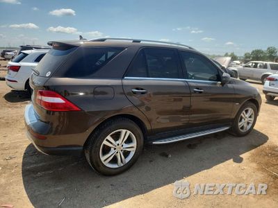 Trzecie zdjęcie samochodu z tyłu: 2012 MERCEDES-BENZ ML 350 BLUETEC VIN:4JGDA2EB4CA047353 - miniatura