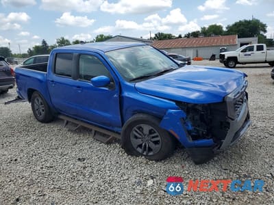 Czwarte zdjęcie samochodu z boku: 2025 NISSAN FRONTIER SV VIN:1N6ED1EK9SN630550 - miniatura