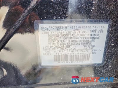 Zdjęcie 13 z 13 samochodu: 2021 NISSAN KICKS SV VIN:3N1CP5CV3ML482987 - miniatura