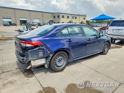 Trzecie zdjęcie samochodu z tyłu: 2022 TOYOTA COROLLA LE VIN:5YFEPMAE4NP325041 - miniatura