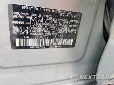 Zdjęcie 14 z 14 samochodu: 2017 SUBARU FORESTER 2.5I VIN:JF2SJABC2HH531315 - miniatura
