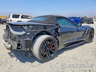 Trzecie zdjęcie samochodu z tyłu: 2017 CHEVROLET CORVETTE Z06 3LZ VIN:1G1YU3D69H5606976 - miniatura