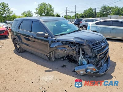 Czwarte zdjęcie samochodu z boku: 2017 FORD EXPLORER POLICE INTERCEPTOR VIN:1FM5K8AT6HGD59522 - miniatura