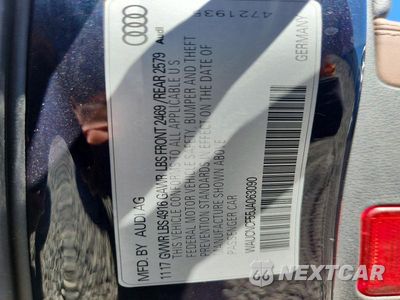 Zdjęcie 12 z 12 samochodu: 2018 AUDI A5 PRESTIGE VIN:WAUCNCF55JA063090 - miniatura