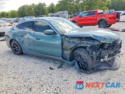 Czwarte zdjęcie samochodu z boku: 2025 BMW I4 EDRIVE 40 VIN:WBY23HD03SFU94927 - miniatura