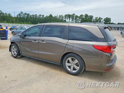 Drugie zdjęcie samochodu z przodu: 2019 HONDA ODYSSEY EXL VIN:5FNRL6H72KB076939 - miniatura