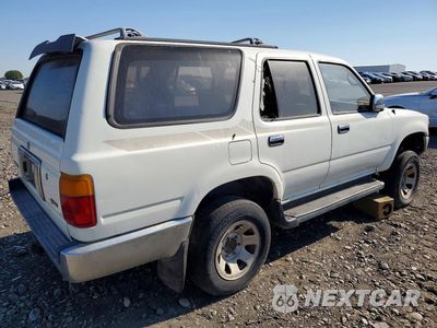 Trzecie zdjęcie samochodu z tyłu: 1994 TOYOTA 4RUNNER VN29 SR5 VIN:JT3VN29VXR0024499 - miniatura