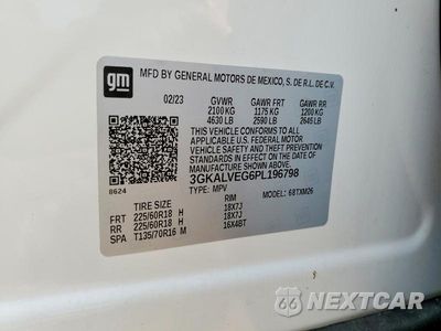 Zdjęcie 13 z 13 samochodu: 2023 GMC TERRAIN SLT VIN:3GKALVEG6PL196798 - miniatura