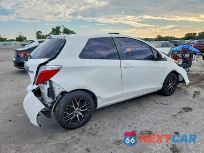 Trzecie zdjęcie samochodu z tyłu: 2012 TOYOTA YARIS 3-DOOR L VIN:JTDJTUD32CD508698 - miniatura