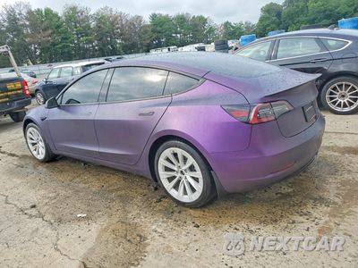 Drugie zdjęcie samochodu z przodu: 2021 TESLA MODEL 3 VIN:5YJ3E1EB5MF094799 - miniatura
