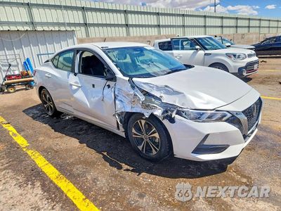 Czwarte zdjęcie samochodu z boku: 2022 NISSAN SENTRA SV VIN:3N1AB8CV0NY309133 - miniatura