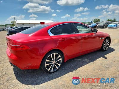 Trzecie zdjęcie samochodu z tyłu: 2018 JAGUAR XE PRESTIGE VIN:SAJAE4FX7JCP33813 - miniatura