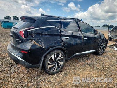 Trzecie zdjęcie samochodu z tyłu: 2018 NISSAN MURANO PLATINUM VIN:5N1AZ2MH2JN139827 - miniatura