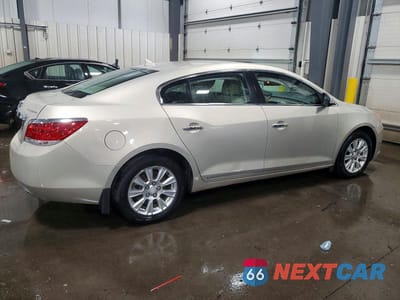 Trzecie zdjęcie samochodu z tyłu: 2012 BUICK LACROSSE CONVENIENCE VIN:1G4GB5E31CF130634 - miniatura