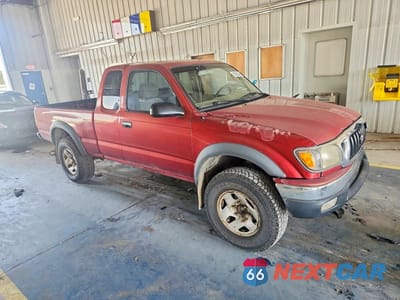 Czwarte zdjęcie samochodu z boku: 2003 TOYOTA TACOMA XTRACAB PRERUNNER VIN:5TESN92N43Z236064 - miniatura