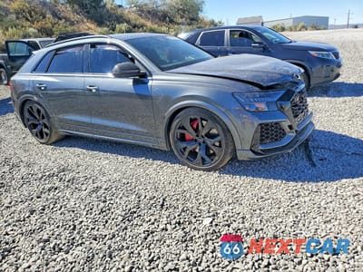 Czwarte zdjęcie samochodu z boku: 2021 AUDI RS Q8 VIN:WU1ARBF17MD005168 - miniatura