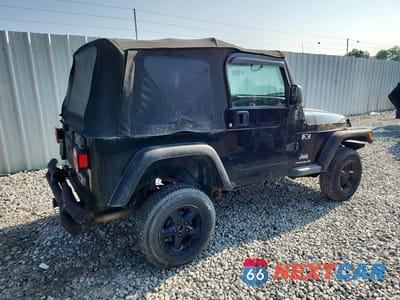 Trzecie zdjęcie samochodu z tyłu: 2006 JEEP WRANGLER X VIN:1J4FA39S86P750933 - miniatura