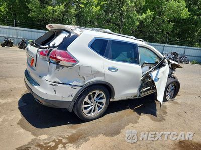 Trzecie zdjęcie samochodu z tyłu: 2015 NISSAN ROGUE SL VIN:5N1AT2MT9FC762788 - miniatura