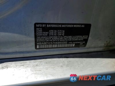 Zdjęcie 12 z 12 samochodu: 2017 BMW 330E VIN:WBA8E1C57HK895095 - miniatura