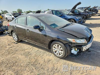 Czwarte zdjęcie samochodu z boku: 2012 HONDA CIVIC LX VIN:19XFB2F50CE063565 - miniatura