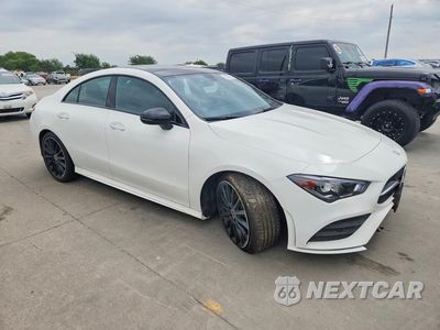 Czwarte zdjęcie samochodu z boku: 2021 MERCEDES-BENZ CLA 250 VIN:W1K5J4GB4MN153805 - miniatura