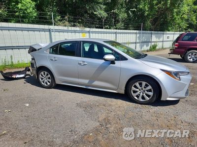 Czwarte zdjęcie samochodu z boku: 2022 TOYOTA COROLLA LE VIN:5YFEPMAE0NP381834 - miniatura