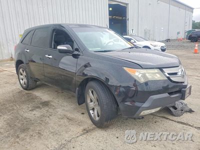 Czwarte zdjęcie samochodu z boku: 2007 ACURA MDX TECHNOLOGY VIN:2HNYD28477H553318 - miniatura