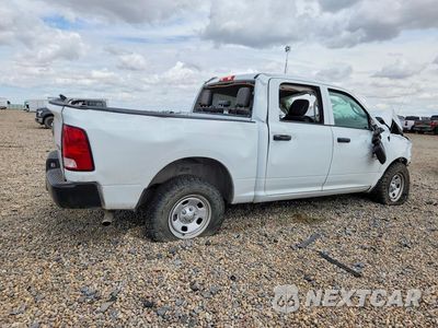 Trzecie zdjęcie samochodu z tyłu: 2022 RAM 1500 CLASSIC TRADESMAN VIN:3C6RR7KG1NG341918 - miniatura