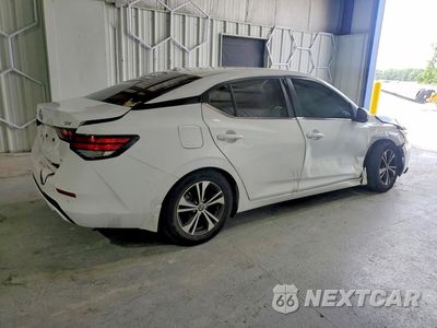 Trzecie zdjęcie samochodu z tyłu: 2022 NISSAN SENTRA SV VIN:3N1AB8CV3NY212704 - miniatura