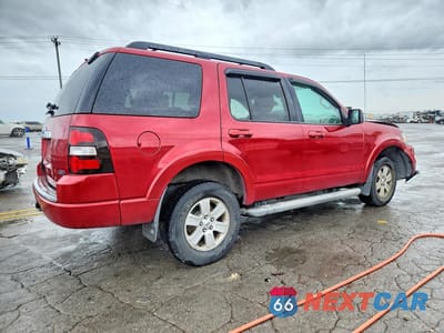 Trzecie zdjęcie samochodu z tyłu: 2010 FORD EXPLORER XLT VIN:1FMEU7DE0AUA40559 - miniatura