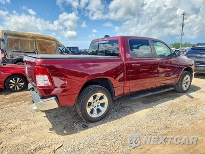 Trzecie zdjęcie samochodu z tyłu: 2022 RAM 1500 BIG HORN/LONE STAR VIN:1C6SRFFT8NN402031 - miniatura