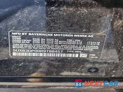 Zdjęcie 14 z 14 samochodu: 2024 BMW X3 M40I VIN:5UX83DP00R9T88457 - miniatura
