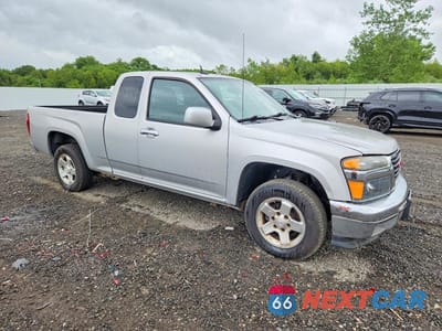Czwarte zdjęcie samochodu z boku: 2011 GMC CANYON SLE VIN:1GTE5MFE1B8125210 - miniatura