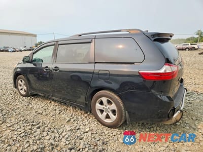 Drugie zdjęcie samochodu z przodu: 2019 TOYOTA SIENNA LE VIN:5TDKZ3DC4KS999713 - miniatura