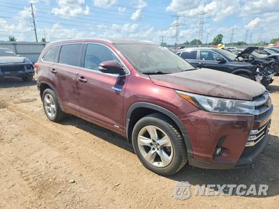 Czwarte zdjęcie samochodu z boku: 2017 TOYOTA HIGHLANDER HYBRID LIMITED VIN:5TDDGRFH3HS028351 - miniatura