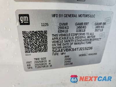 Zdjęcie 13 z 13 samochodu: 2026 BUICK ENCLAVE SPORT TOURING VIN:5GAEVBKS4TJ215236 - miniatura