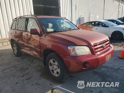 Czwarte zdjęcie samochodu z boku: 2006 TOYOTA HIGHLANDER BASE VIN:JTEGD21A960132698 - miniatura