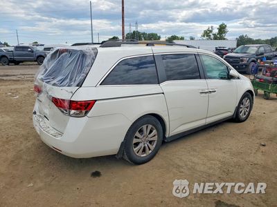 Trzecie zdjęcie samochodu z tyłu: 2016 HONDA ODYSSEY EXL VIN:5FNRL5H68GB132844 - miniatura