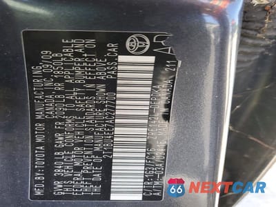 Zdjęcie 12 z 12 samochodu: 2010 TOYOTA COROLLA LE VIN:2T1BU4EE7AC277700 - miniatura