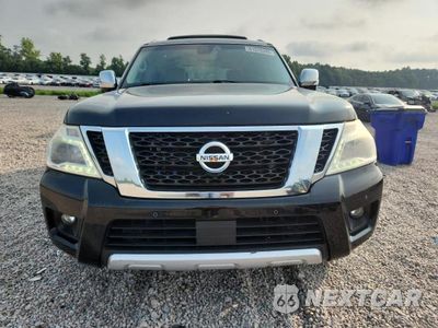 Piąte zdjęcie samochodu w środku: 2017 NISSAN ARMADA PLATINUM VIN:JN8AY2NFXH9301182 - miniatura