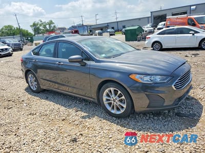 Czwarte zdjęcie samochodu z boku: 2020 FORD FUSION SE VIN:3FA6P0HDXLR172849 - miniatura