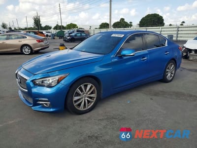 2014 INFINITI Q50 BASE JN1BV7AR6EM681199 - główne zdjęcie licytacji z USA - miniatura