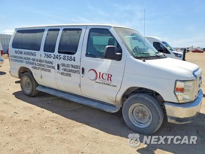 Czwarte zdjęcie samochodu z boku: 2014 FORD ECONOLINE E350 SUPER DUTY WAGON VIN:1FBNE3BL5EDA15002 - miniatura