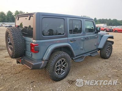 Trzecie zdjęcie samochodu z tyłu: 2025 JEEP WRANGLER RUBICON VIN:1C4PJXFG6SW662139 - miniatura