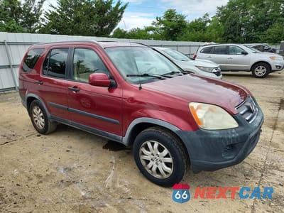 Czwarte zdjęcie samochodu z boku: 2006 HONDA CR-V EX VIN:JHLRD78846C024455 - miniatura