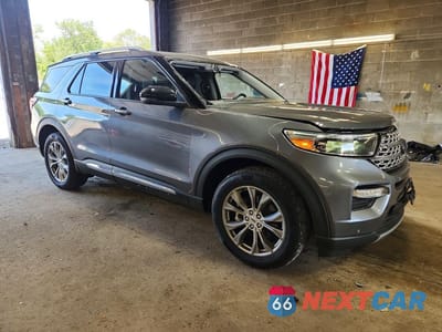Czwarte zdjęcie samochodu z boku: 2021 FORD EXPLORER LIMITED VIN:1FMSK8FH9MGB55542 - miniatura
